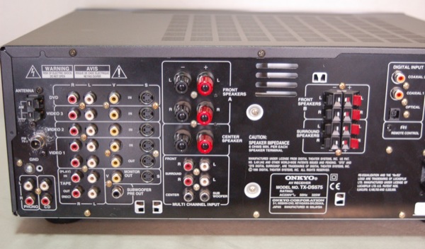 Onkyo TX DS575 AV Classic Audio