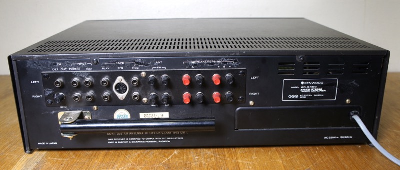 kr 3400 kenwood receiver