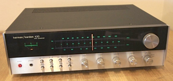 Harman Kardon 430 Twin Powered Stereo Receiver Vintage HiFi