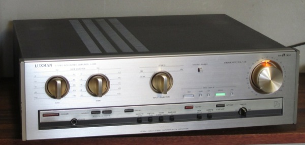 Amplificateur de puissance stéréo Luxman L-MQ-88uC | Noir et Blanc