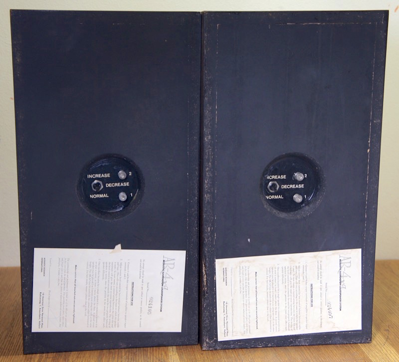 Acoustic Research AR-4xa – Classic Audio