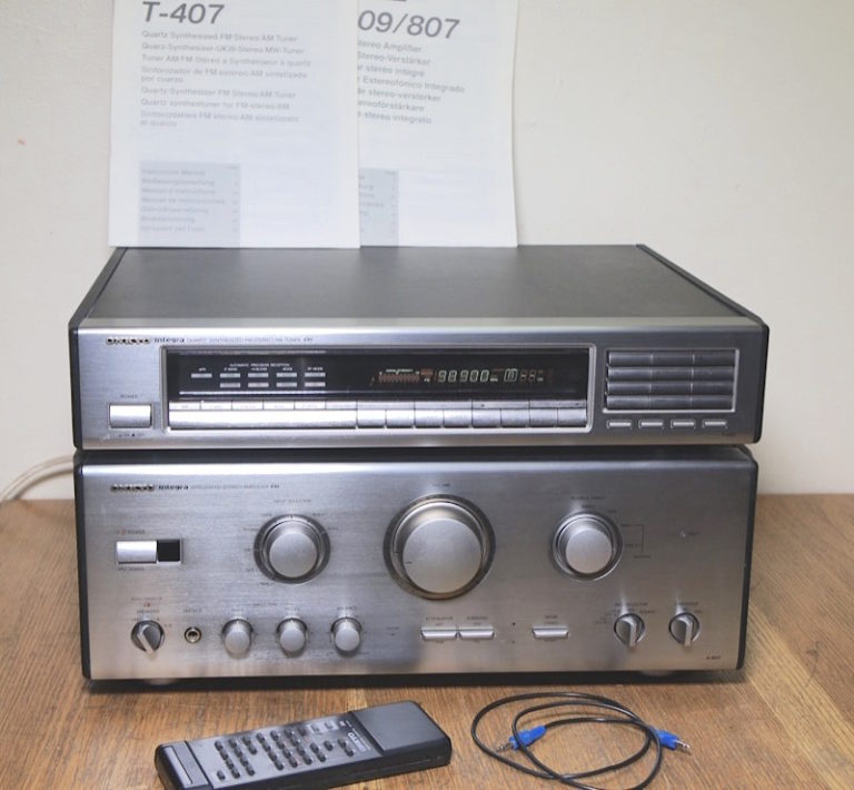 Onkyo - Integra A-807 - Integrated amplifier