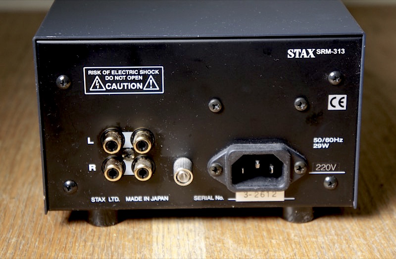 Stax SR-303 + Stax SRM-313 – Classic Audio