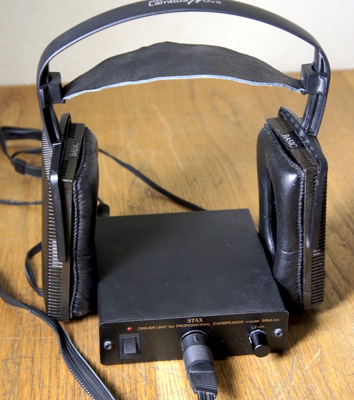 Stax Lambda Nova kuulokkeet + SRM-Xh Driver Unit – Classic Audio