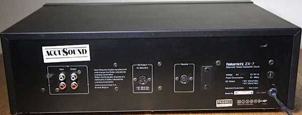 A Nakamichi Td 700 NAKAMICHI ZX-7 Cassette Deck Complete Belt Set +