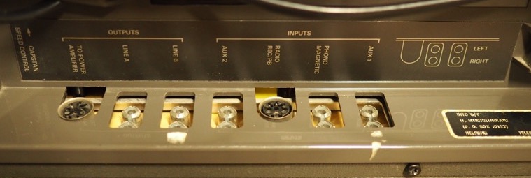 Tôle De Dessous Pour Magnétophone Revox A700 - Pièce D'occasion