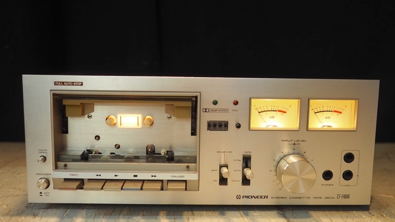 Platine Cassette Pioneer CT-F4040, Hi-Fi, Vintage, Occasion état Correct