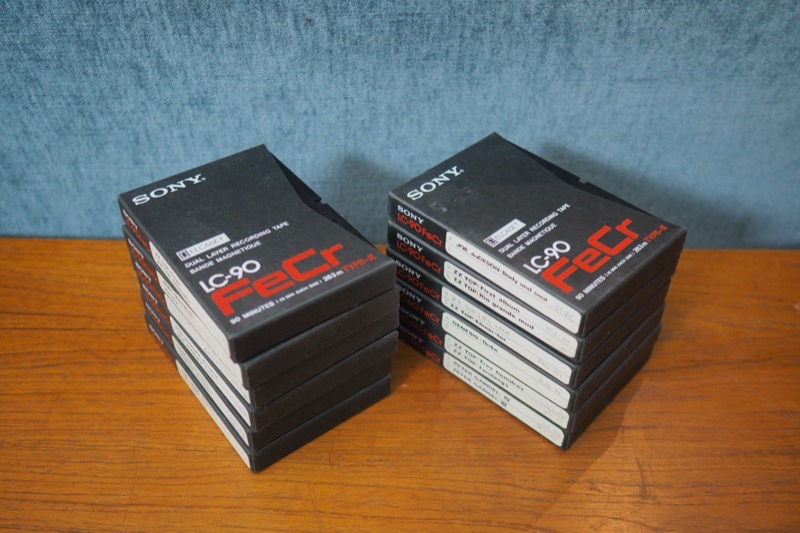 Cassette Elcaset Sony LC-90 Type II FeCr - Neuve Sous Scellé - 90 Min