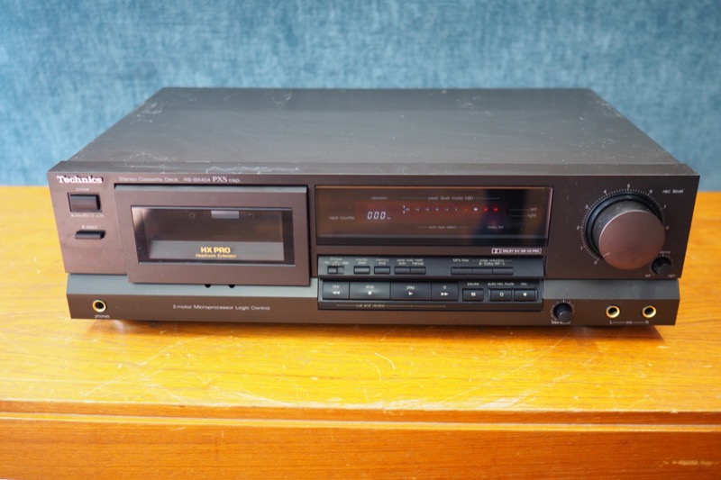 Platine Cassette Stéréo Technics RS-BX404 - Année 1995 - Occasion Fonctionnelle, Sans Câbles