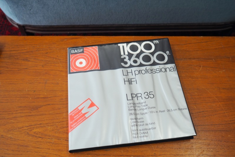 Bobines Magnétophone BASF LH LPR35 - Neuves Sous Blister