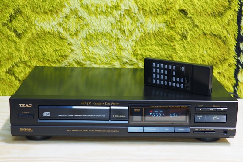 TEAC CDプレーヤー PD-450 【公式通販】
