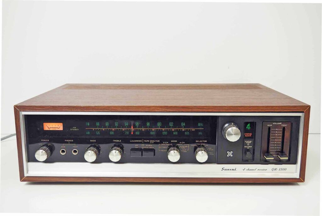 QR-1500 Sansui シンセサイザー サンスイ レシーバー オーディオ