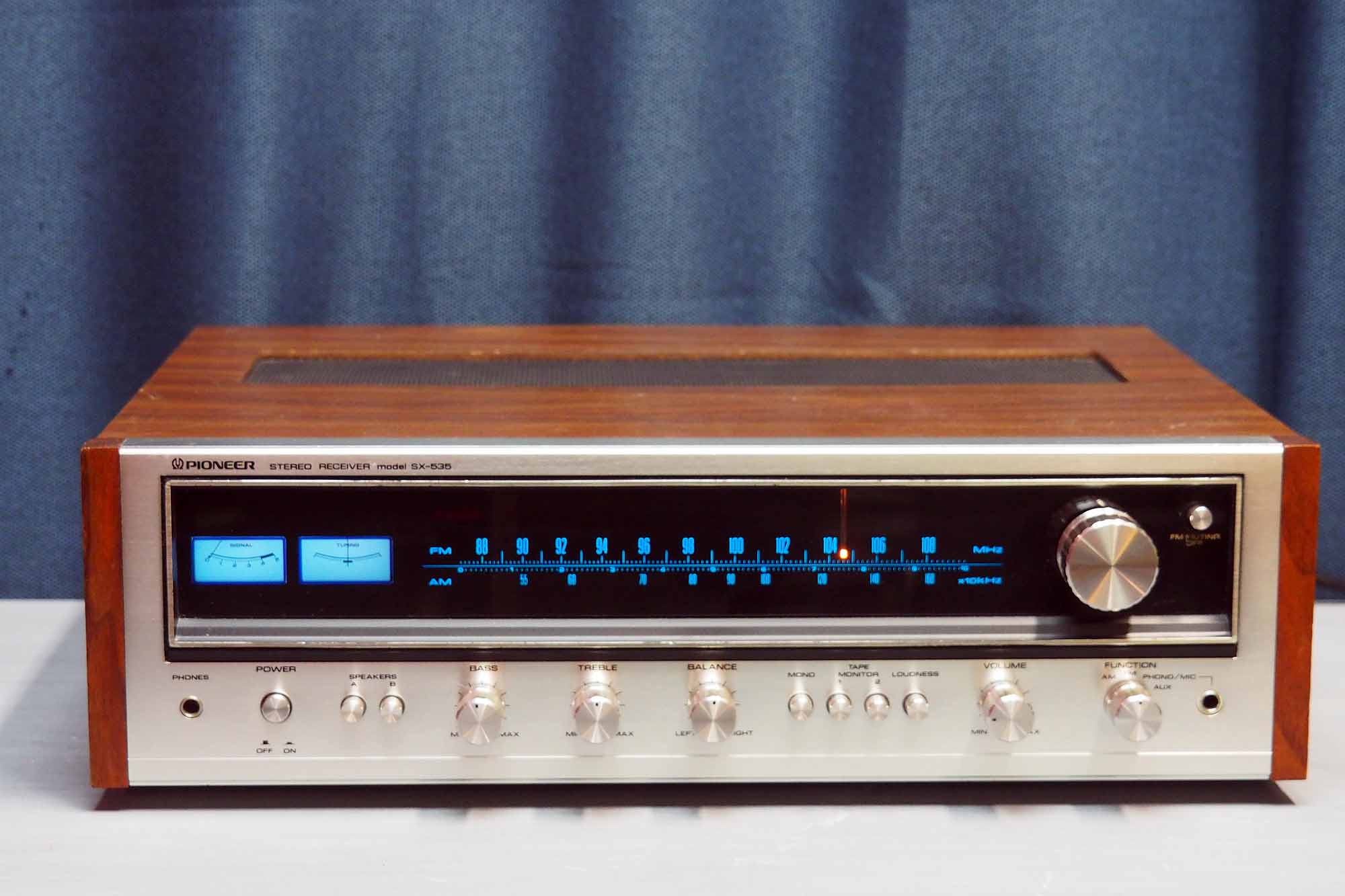 Ampli Intégré Pioneer SX-535 Vintage 180W Japonais Années 70 - Occasion
