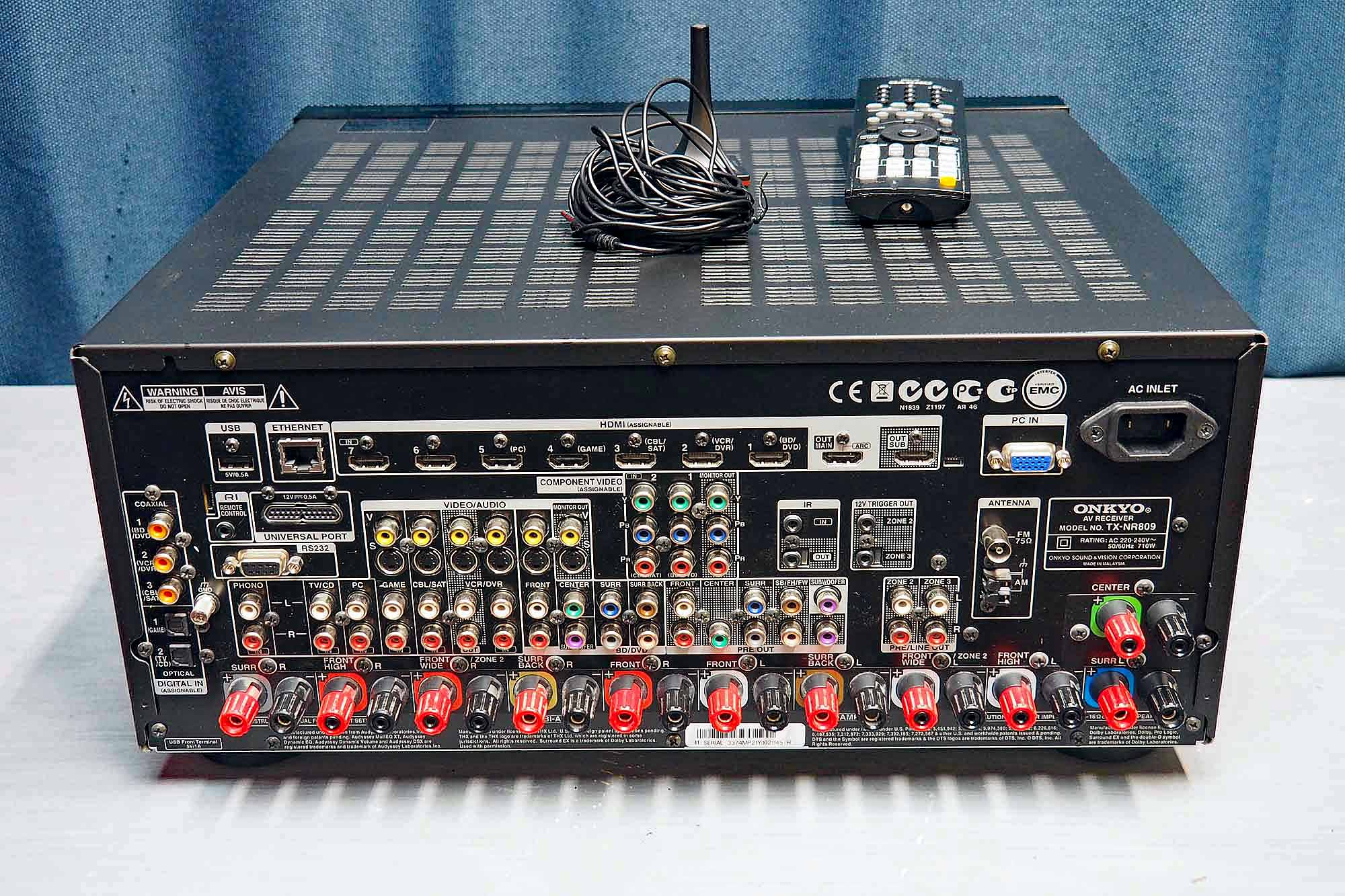 Onkyo TXNR809 Classic Audio