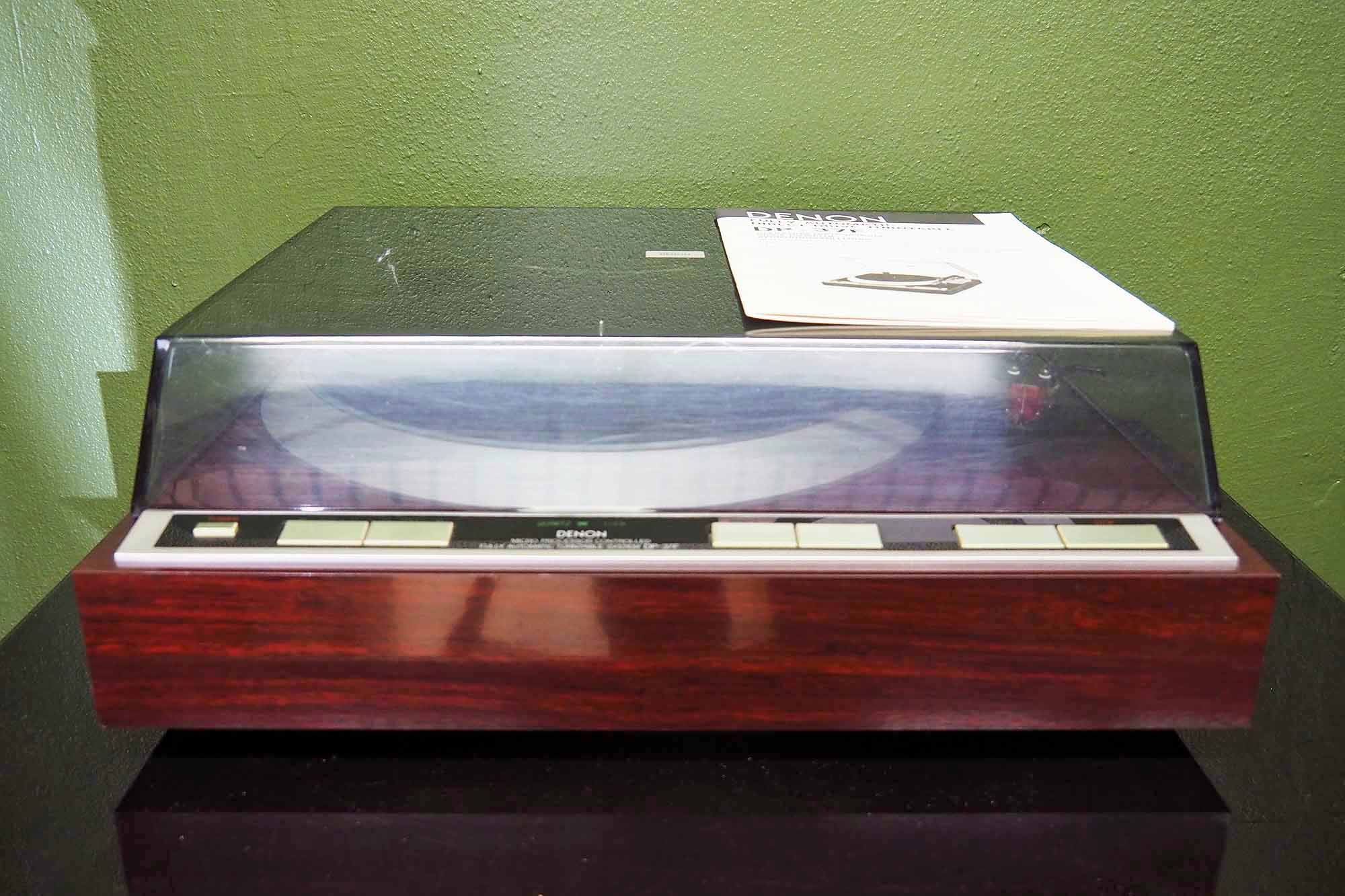 Platine Vinyle Denon DP-37F - Occasion Fonctionnelle, 33/45 Tours, Bon état