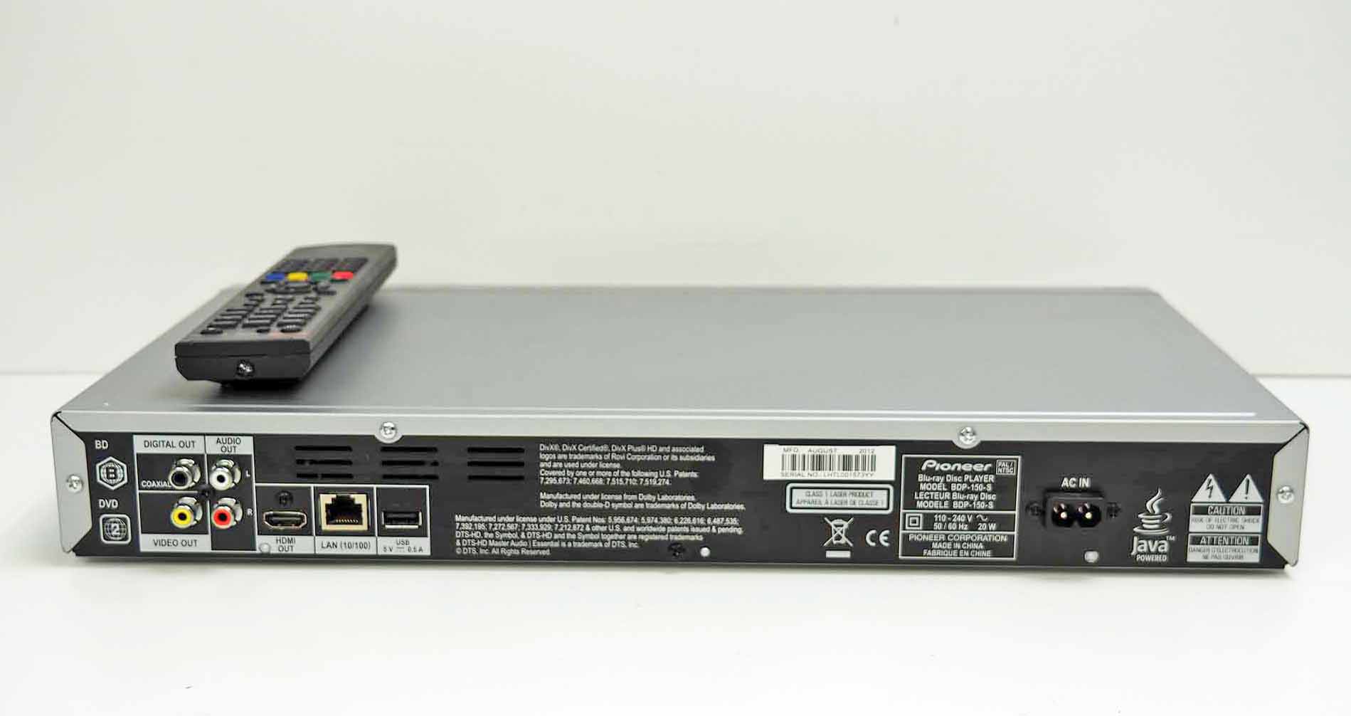 Pioneer BDP-150 – Classic Audio