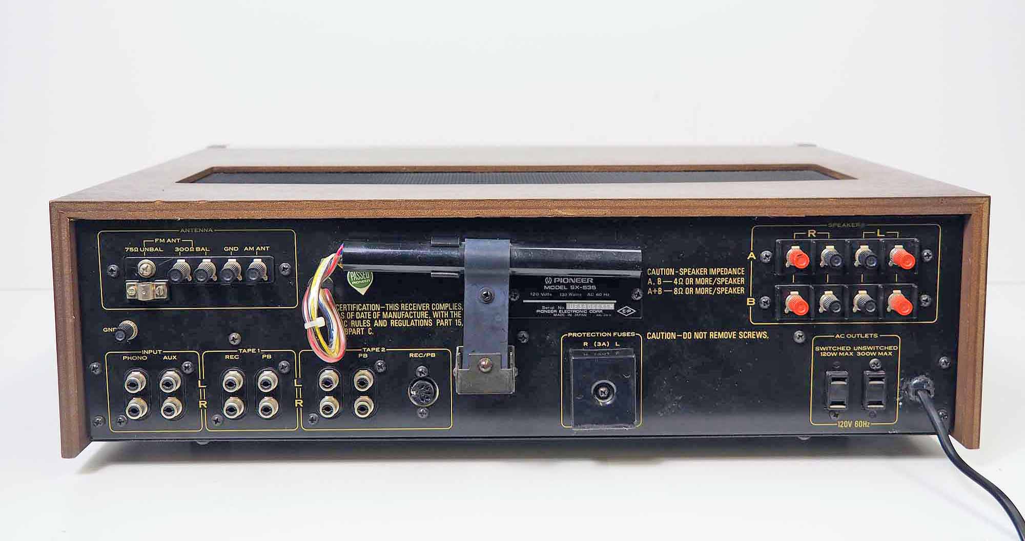 Pioneer SX-535 – Classic Audio