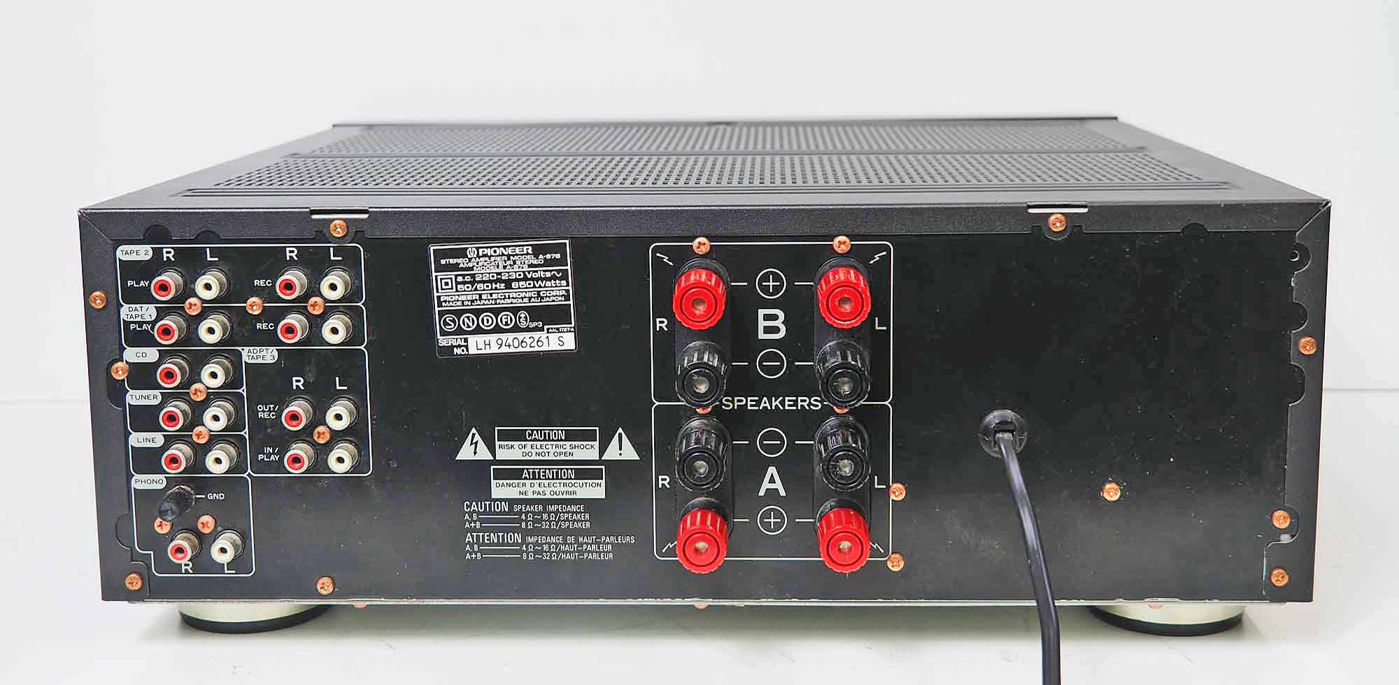Amplificateur Intégré Pioneer A-676 - Excellent état